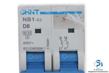 chint-NB1-63_D6_2-POLE-miniature-circuit-breaker-(Used)-1