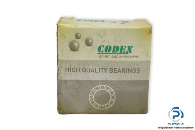 codex-6204-ZZ-deep-groove-ball-bearing-(new)-(carton)