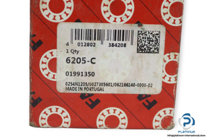 fag-6205-C-deep-groove-ball-bearing-(new)-(carton)-2