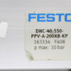 festo-DNC-40-550-PPV-A-200K8-KP-iso-cylinder-used-1