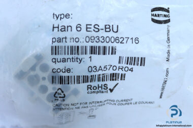 harting-Han-6-ES-BU-connector-(New)-1