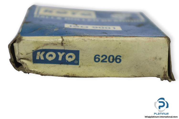 koyo-6206-deep-groove-ball-bearing-(new)-(carton)-2