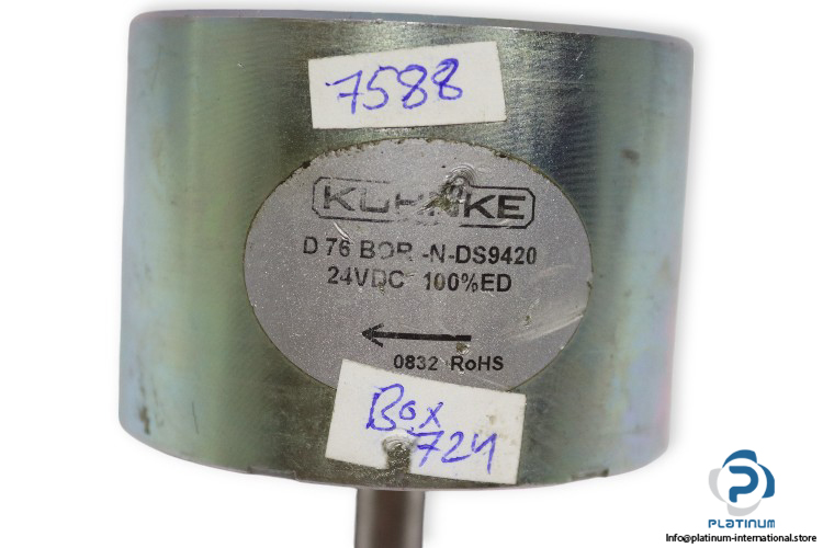 kuhnke-D-76-BOR-N-DS9420-rotary-solenoid-(used)-1