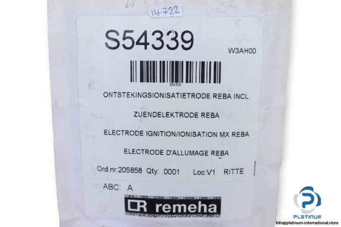 remeha-S54339-ignition-and-ionisation-electrode-(new)-2