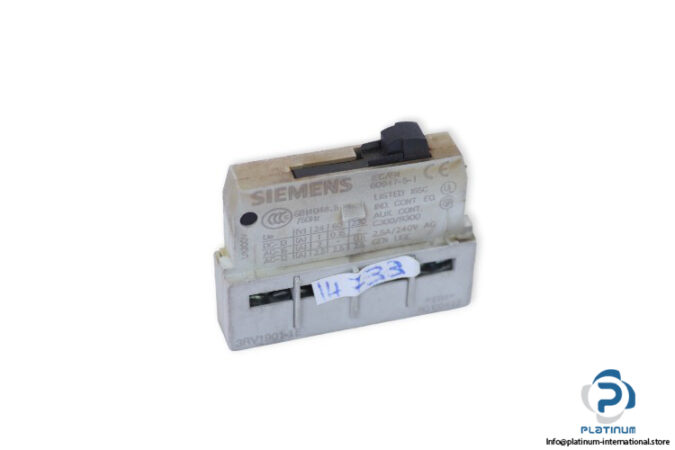 siemens-3RV1901-1E-transverse-contact-switch-(Used)