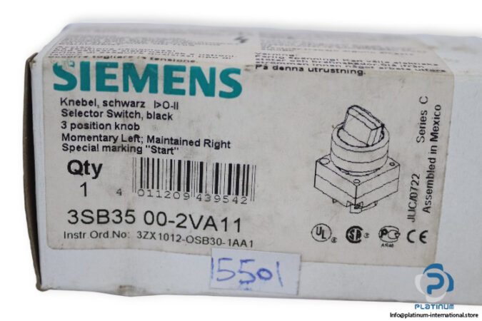 siemens-3SB35-00-2VA11-selector-switch-(New)-1