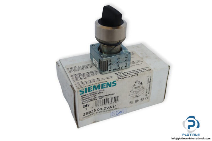 siemens-3SB35-00-2VA11-selector-switch-(New)