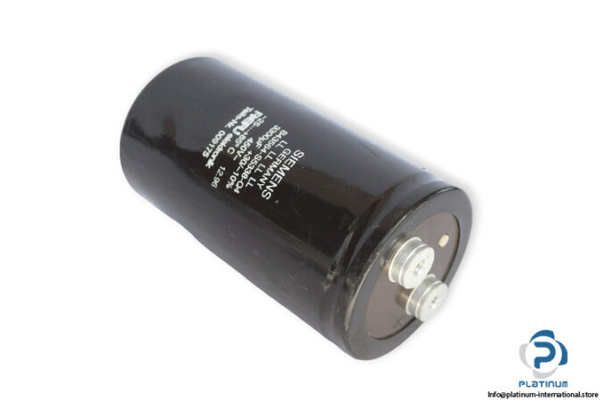 siemens-B43566-S0338-Q2-electrolytic-capacitor-(Used)