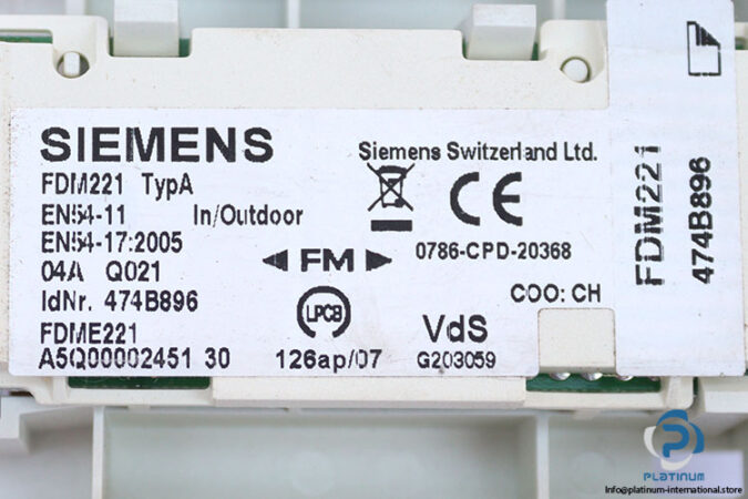 siemens-FDME221-switching-unit-with-direct-alarm-actuation-(new)-2