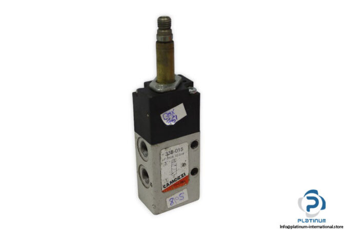 Camozzi-338-015-SINGLE-SOLENOID-VALVE-(used)