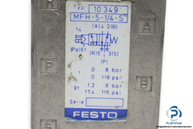 Festo-10349-single-solenoid-valve-(used)-2