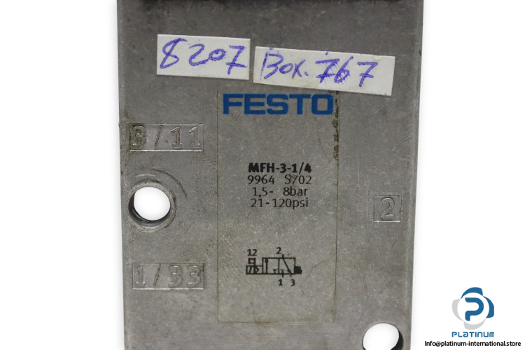 Festo-9964-single-solenoid-valve-(used)-1