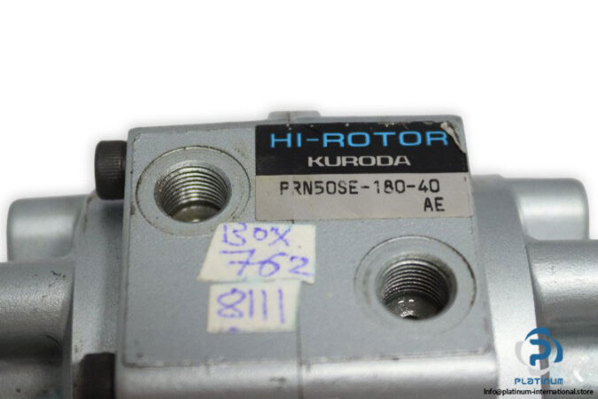 Kuroda-PRN50SE-180-40-rotary-actuator-(used)-2