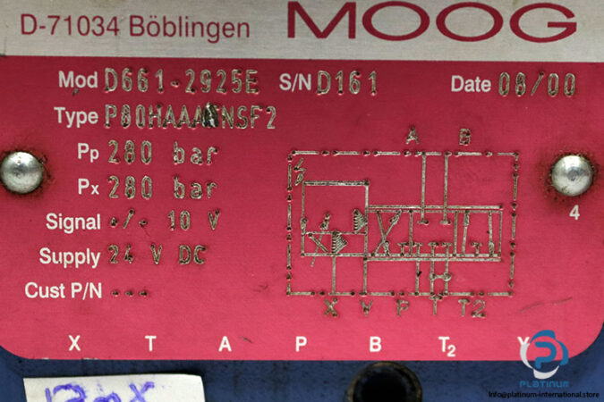 Moog-D661-2925E-pilot-operated-servo-valve-(used)-1