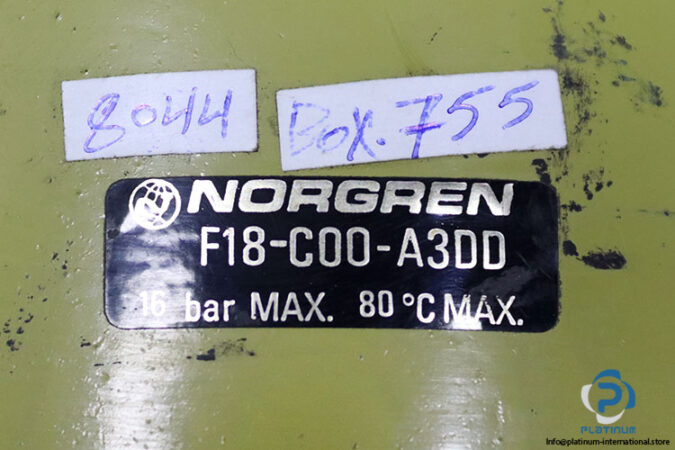 Norgren-F18-C00-A3DD-general-purpose-air-filter-with-bowl-(used)-2