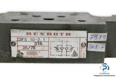 Rexroth-Z2FS-10-2.1-315-double-throttle-check-valve-(used)-1