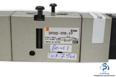 Smc-EVF3333-5YOB-01F-pneumatic-valve-(used)-1