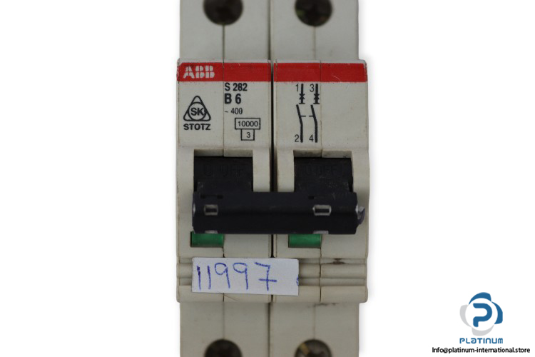 abb-S-282-B6-miniature-circuit-breaker-(Used)-1