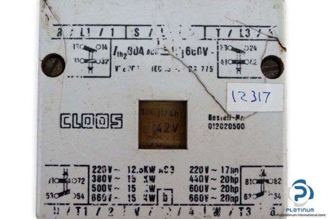 cloos-012020500-contactor-(used)-1