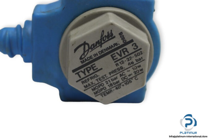 danfoss-EVR-3-single-solenoid-valve-used-3