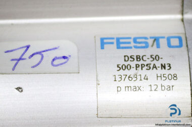 festo-DSBC-50-500-PPSA-N3-iso-cylinder-used-1