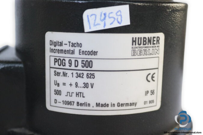 hubner-berlin-POG-9-D-500-incremental-encoder-(used)-1