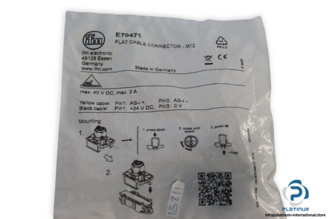 ifm-E70471-flat-cable-connector-(new)-2