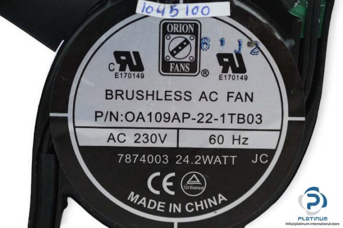 orion-fans-OA109AP-22-1TB03-axial-fan-used-1