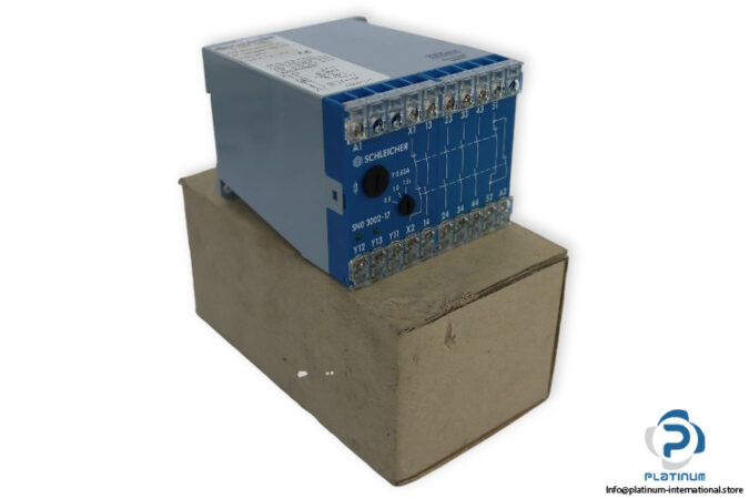 schleicher-SNO-3002-17-emergency-stop-relay-(new)