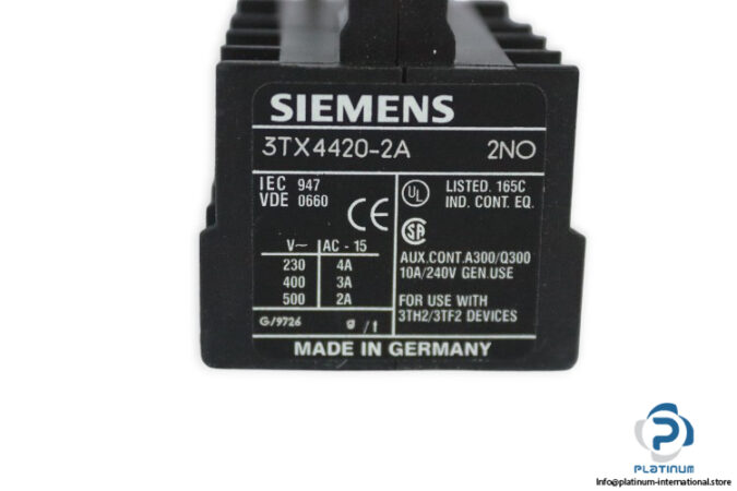 siemens-3TX4-420-2A-auxiliary-contact-block-(new)-2