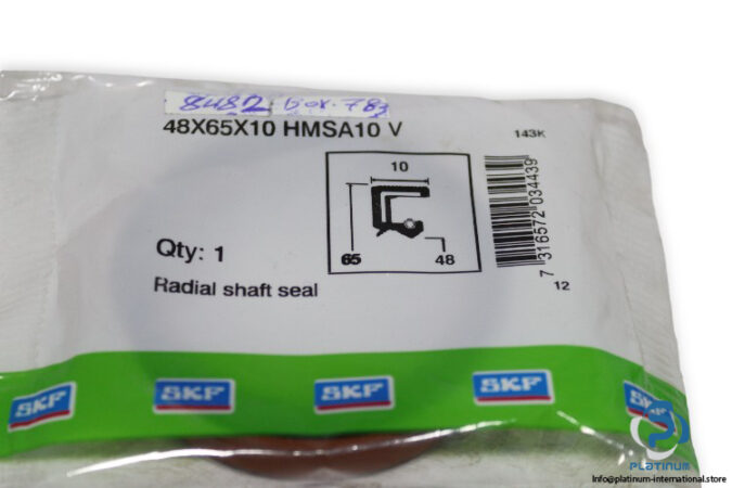 skf-48X65X10-HMSA10-V-radial-shaft-seal-(new)-1