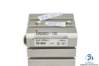 smc-CDQSB20-10D-compact-cylinder-(used)-1