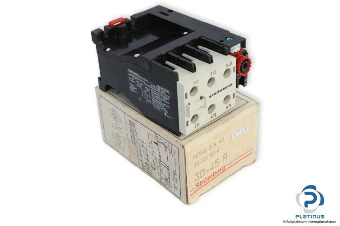 stromberg-PATAM-3K45-thermal-overload-protection-relay-(New)