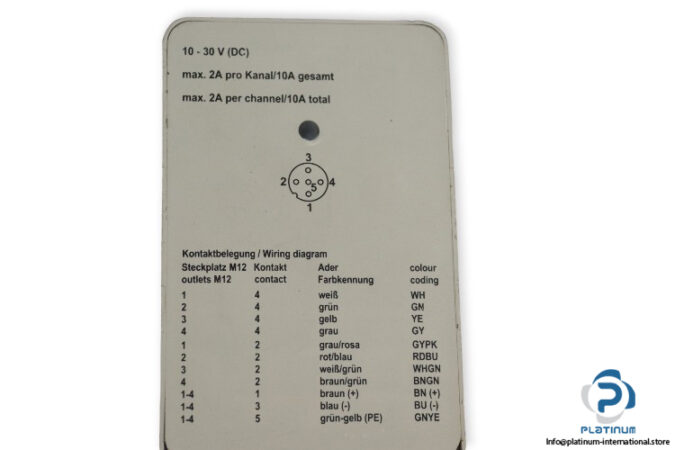 weidmuller-SAI-4-F-5P-PUR-10M-distribution-box-(Used)-3