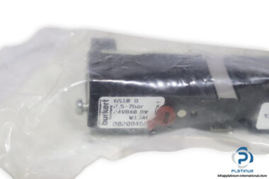 Burkert-6510-D-2.5-7BAR-24VBA0.8W-W13AL-solenoid-valve-(new)-1