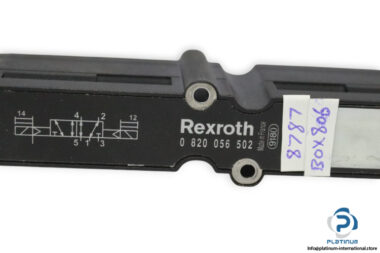 Rexroth-0-820-056-502-double-solenoid-valve-(used)-1