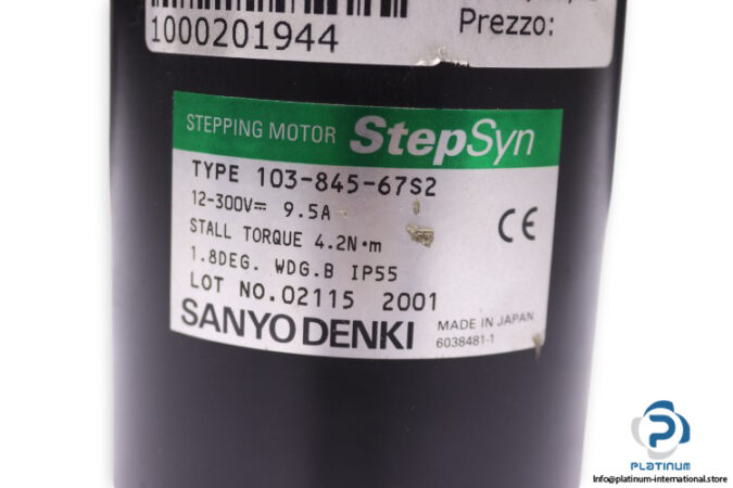 Sanyo-denki-103-845-67s2-stepping-motor-new-1