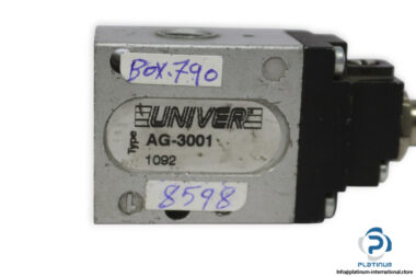 Univer-AG-3001-single-solenoid-valve-(used)-1