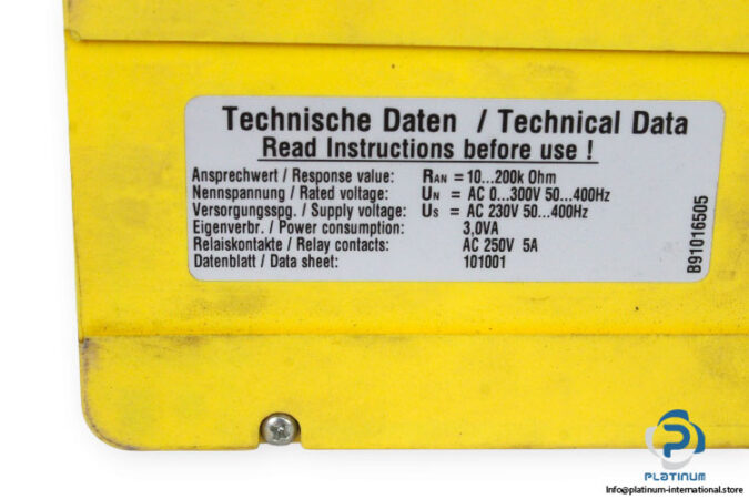 bender-IR140Y-4-B91016505-insulation-monitoring-device-(Used)-3