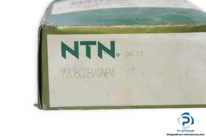 ntn-7208CDB_GNP4-angular-contact-ball-bearing-(new)