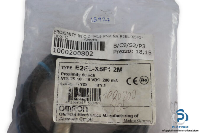 omron-E2EL-X5F1-2M-inductive-proximity-sensor-(New)-1