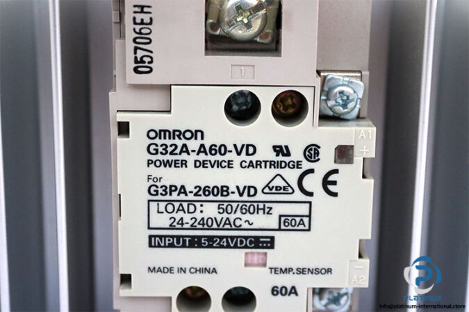 omron-G3PA-260B-VD-high-power-solid-state-relay-(New)-2