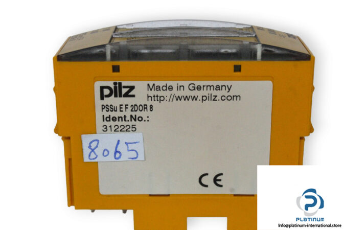 pilz-PSSU-E-F-2DOR-8-safety-relay-(used)-2