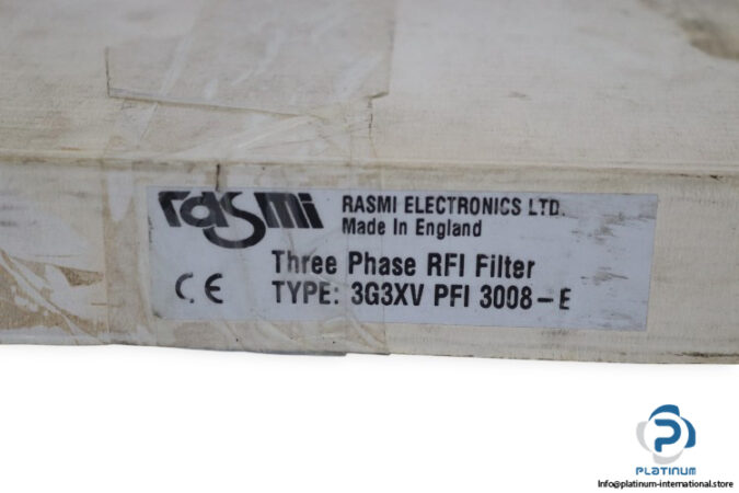 rasmi-3G3XV-PFI-3008-E-3-Phase-rfi-filter-(Used)-2