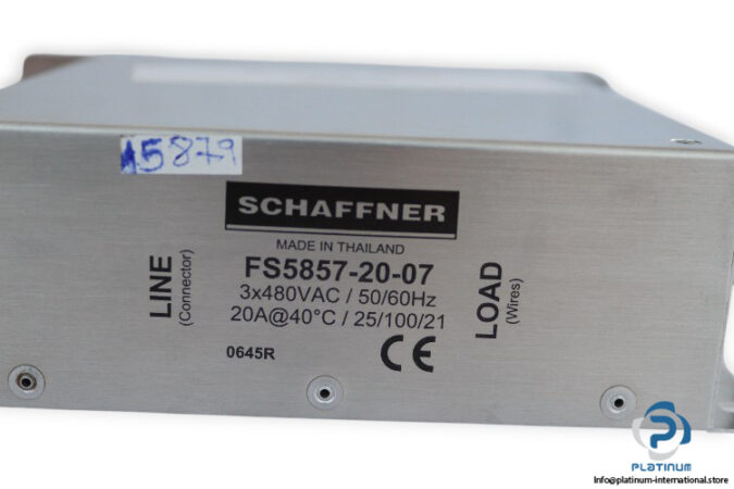 schaffner-FS5857-20-07-3-Phase-rfi-filter-(New)-2