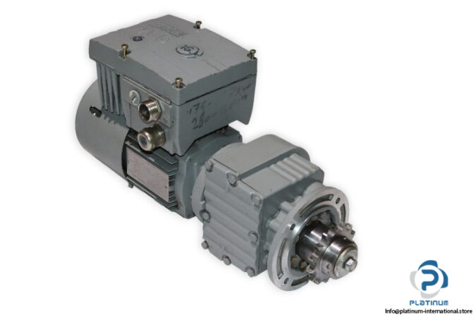 sew-rf27-dt71d4-bmg-mm03-helical-gear-motor-used