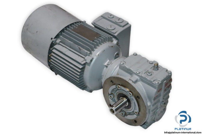 sew-sf47-dt90s4-bmg-mm11-helical-worm-gear-motor-used