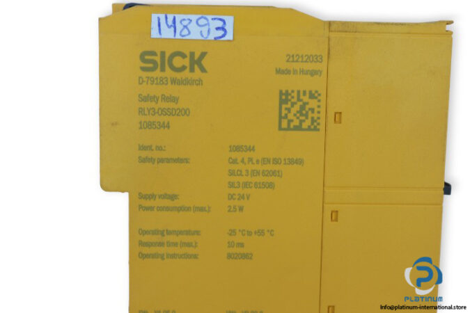 sick-RLY3-OSSD200-safety-relay-(Used)-3