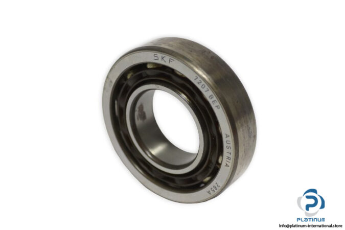 skf-7207-BEP-angular-contact-ball-bearing-(used)