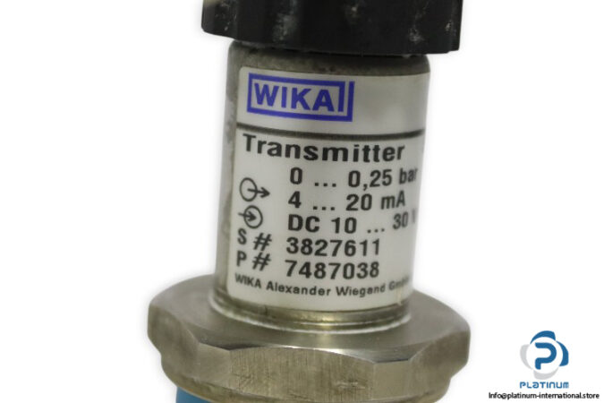 wika-S-11-flush-pressure-transmitter-(new)-1